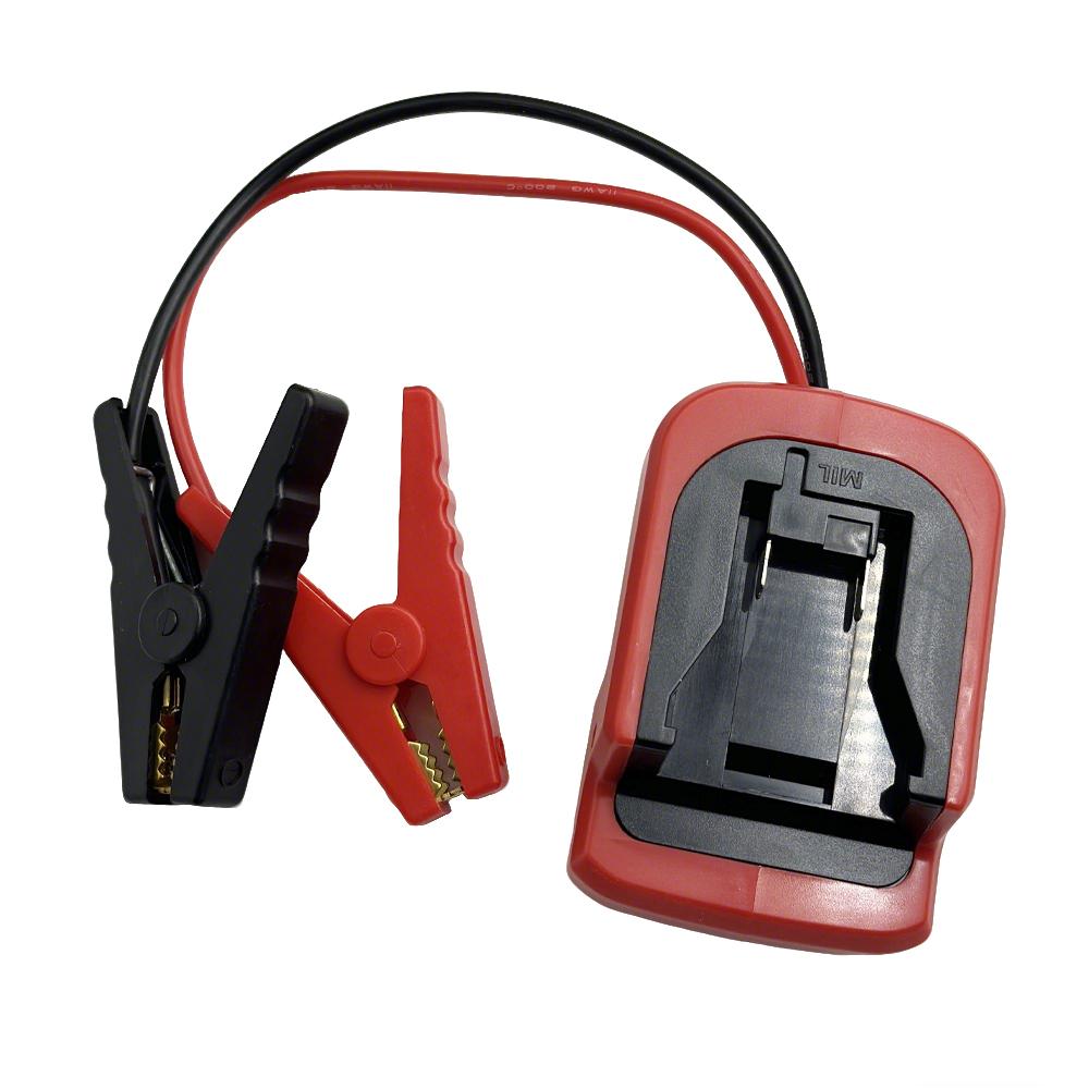 NEW Battery Jumper Cable Adapter for Milwaukee 18V Auto Car Jump Starter Booster Cable Heavy Duty Emergency Start Tool