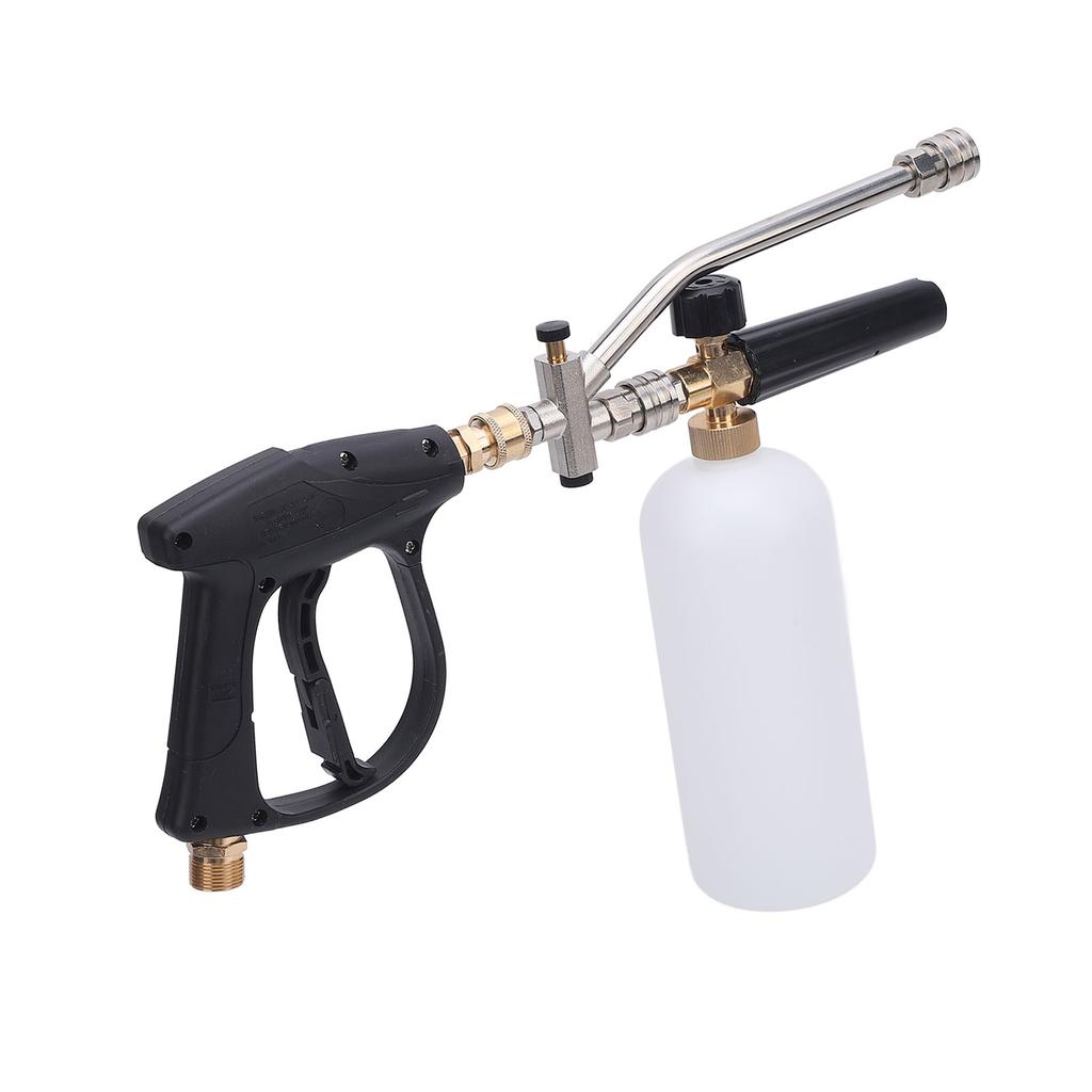 Foam Sprayer 4000 PSI 1L Capacity With 2 Connector Interface 1 4 Inch Nozzle Pressure Washer Foam Cannon Kit for
