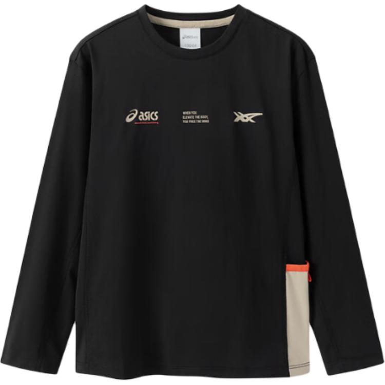 ASICS Urban Trendy Japanese Trendy T Shirt Black 333241005025-001 110