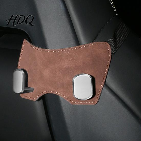 Hidden Auto Interior Hook Universal Car Seat Headrest Hook Metal Back Hooks Hanger SUV Storage Organizer for Purse Handbag Coat Grocery