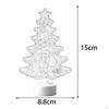 Christmas Decoration Light Table Centerpiece Photo Props Xmas Mas Scene Figurine