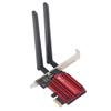 WiFi6 Wireless Network Card 1800Mbps Dual Band Desktop Gigabit Network Card Bluetooth5.2 PCIE Wireless Adapter for