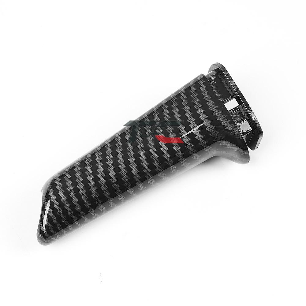 Für Bmw E46 E90 E92 E60 E39 F30 F34 F10 F20 Zubehör Universal ABS Carbon Muster Auto Handbremse Griffe Abdeckung innen Trim
