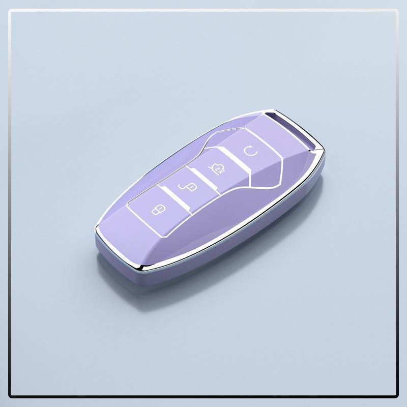 Luxury Personalized Key Case for 2020-2021 Han EV - Full Coverage & Decorative Protection