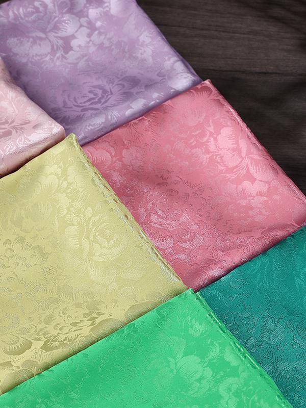 Antique Silk Jacquard Fabric for Chinese Hanfu and Tang Suit Costumes