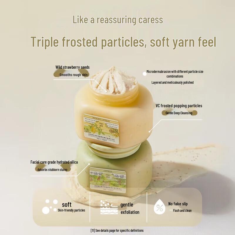 Roopy 3-in-1 Fruchtsäure-Körperpeeling