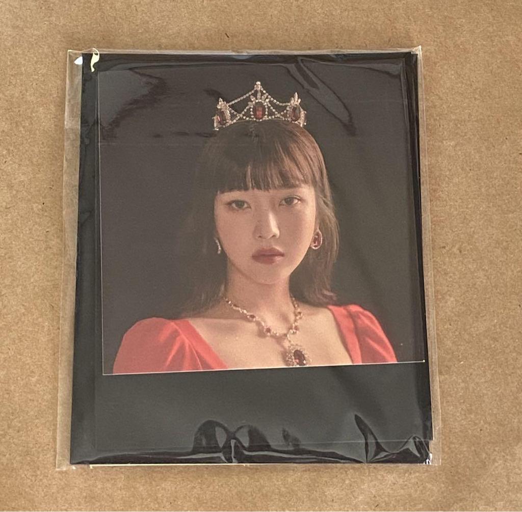 [USED] Red velvet la rouge JOY invitation card