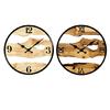 Decorative Wall Clock,Silents Battery Operated Wall Clock Silents None Ticking Wall Clocks Sweeps Movement Easy To Read
