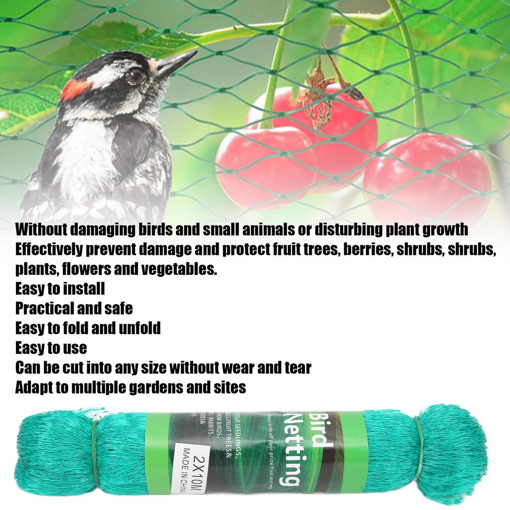 Anti Bird Net Mesh Reusable Garden Plant Netting for Against Birds Deer