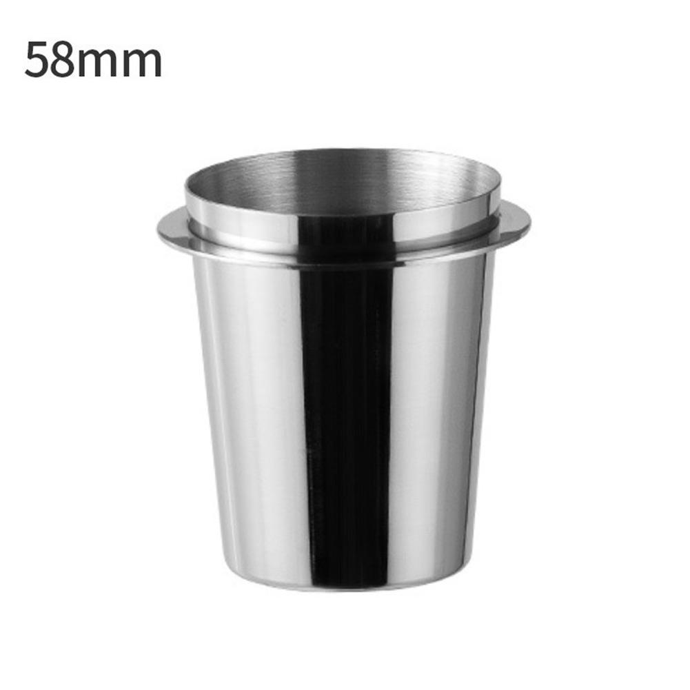 Espresso Machine Silver Dosing Cup For 58mm Stainless Steel