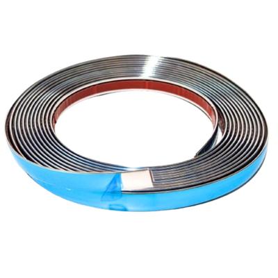 Sakurawing Plated Molle Silver Tape Body Bumper Door Universal Protective Protector Dress Up Metallic
