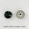 2PCS 6MM  Potentiometer Knobs Caps  Aluminum Alloy Knob Cap Volume Adjustment Knob Flower Shaft Hole Black Silver Gold