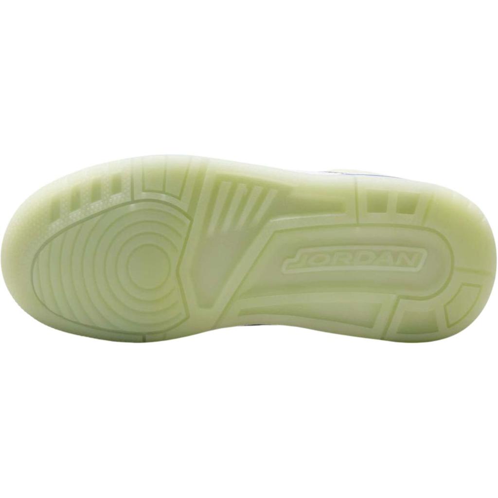 Air Jordan Spizike Low GS Sneaker School Kids Sneakers White Volt-Tint Metallic-Silver HJ5979-100