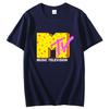 Summer New In Tops Tshirt Mtv Retro Shirts Graphic Tee New Arrival Goods High Quality Short Sleeve Tee Cotton Unisexs Tshirts