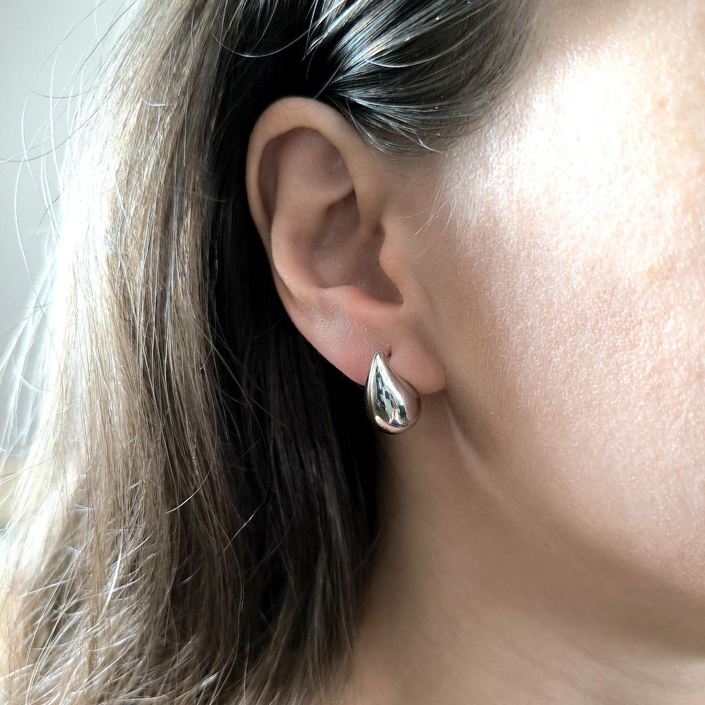 Silver Earrings Without Stones (2161196)