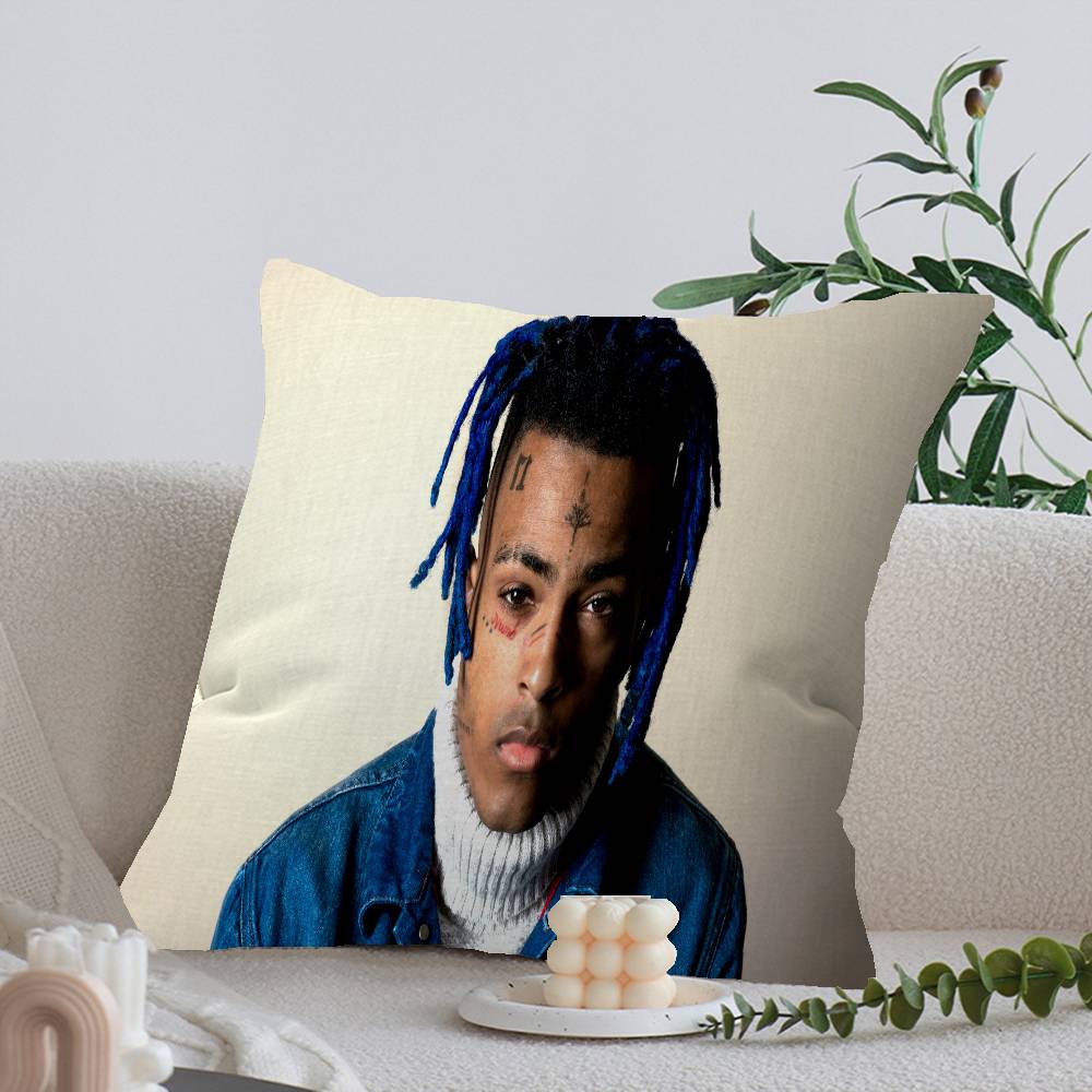 X-XXXTentacions 17 Rapper Pillowcase toon Gift Cushion Cover Bedroom Home Sofa Chair Seat Decor pillow case