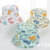 Cappello da Pesca Cartone Animato Dinosauro per Bambini - Cappello da Sole Leggero Primaverile - Cappello da Pesca Carino e Traspirante per Uscite dei Bambini