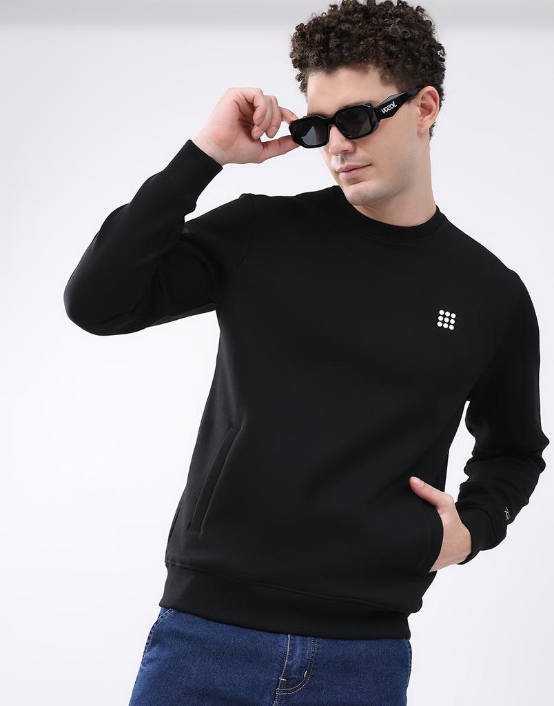 ROCK.IT Men Round Neck Full Sleeve Sweatshirt