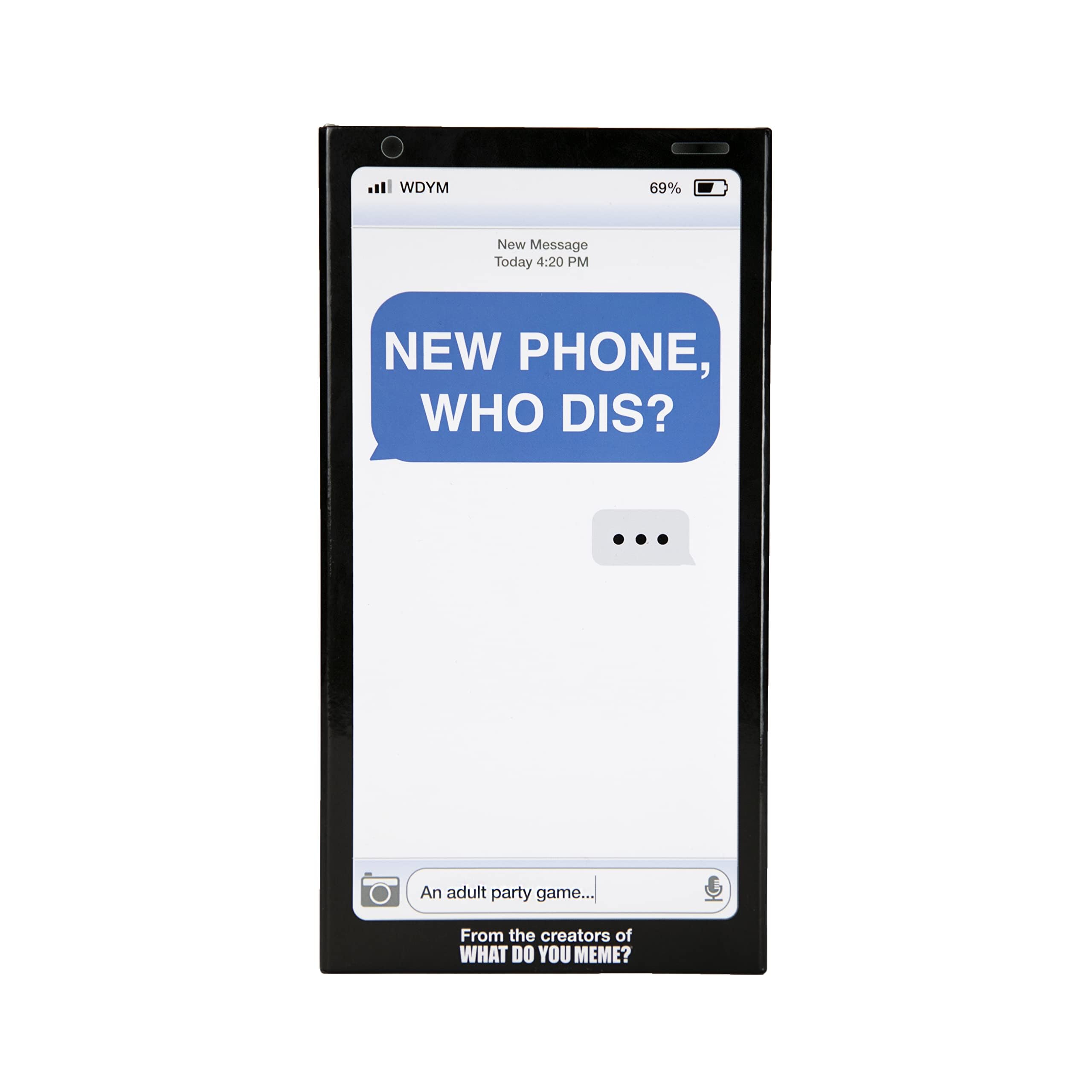 

New Who Offline Texting Adult Party Game What Do You Phone, Dis - 100% - Meme