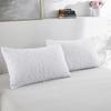 White Duvet Cover Queen Boho Tufted Microfiber Bedding Set for All Seasons, Embroidery Shabby Chic Comforter Covers with Zipper