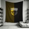 AEK Athens F.C logo Wall Hanging Printed Fabric Blanket Decorative Tapestries for Bedroom Living Room Home Decor