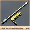 Metal Soft Shaft Bit Extension Multi-Angle Drill Screwdriver Adapter
