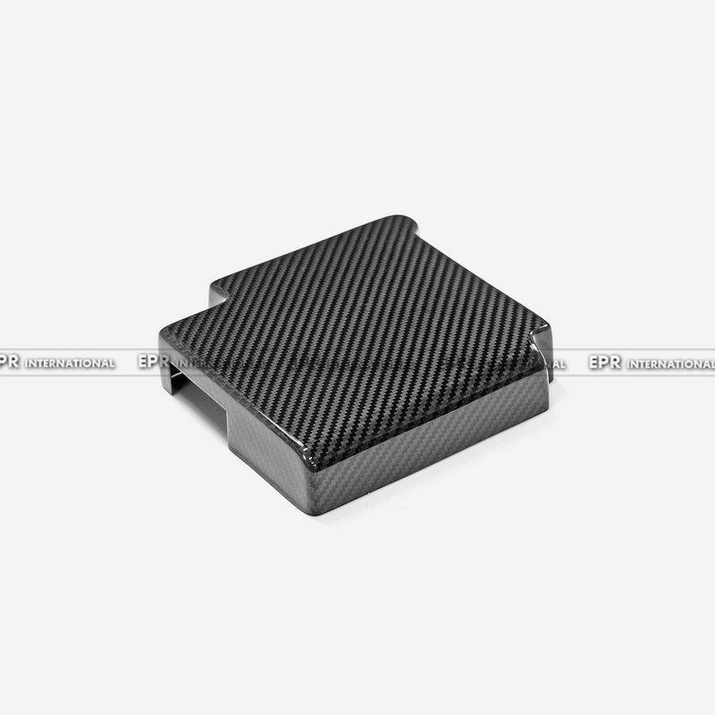 Nissan Silvia S15 Dry Carbon Fiber Engine Fuse Box Overlay