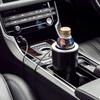 Sanwa Direct 200-CAR047BK Drink Holder, Heat Retention, For Cars, Cigarette Lighter Socket, For 12V