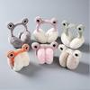 1 Pack Cute Animal Frog Earmuffs Girls Women Winter Warm Ear Covers Foldable Faux Fur Plush Earmuffs Warmers