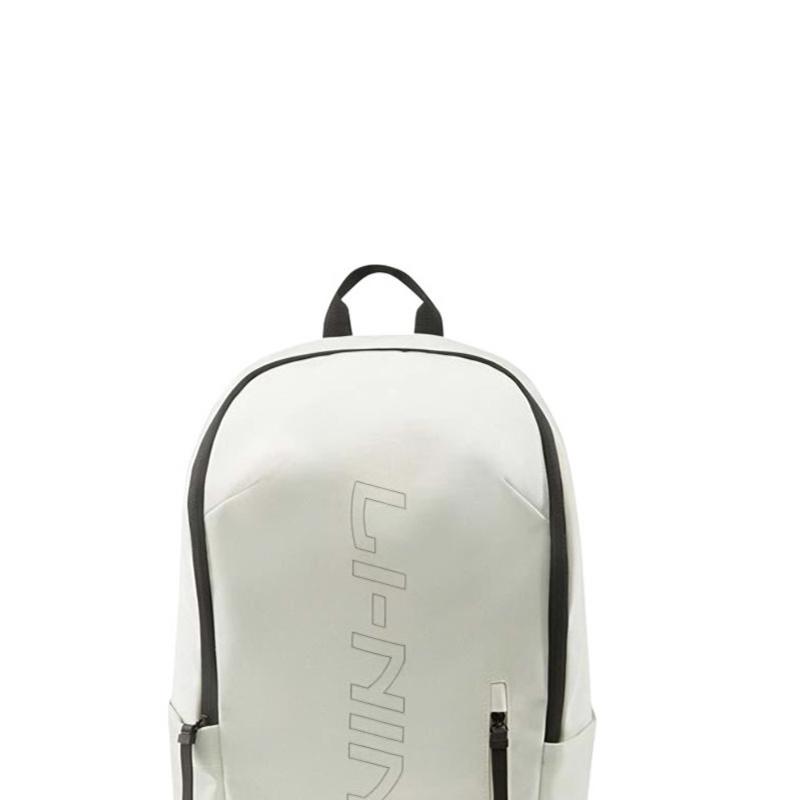 New LiNing Water Repellent Fabric Backpack Unisex Light Lime ABSV041-2