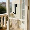 1/2Pcs Traceless Hook Frameless Glass Doors Up to 3/8 Inch Thick Shower Hook Stainless Steel Bathroom Towel Hook Bathrobe