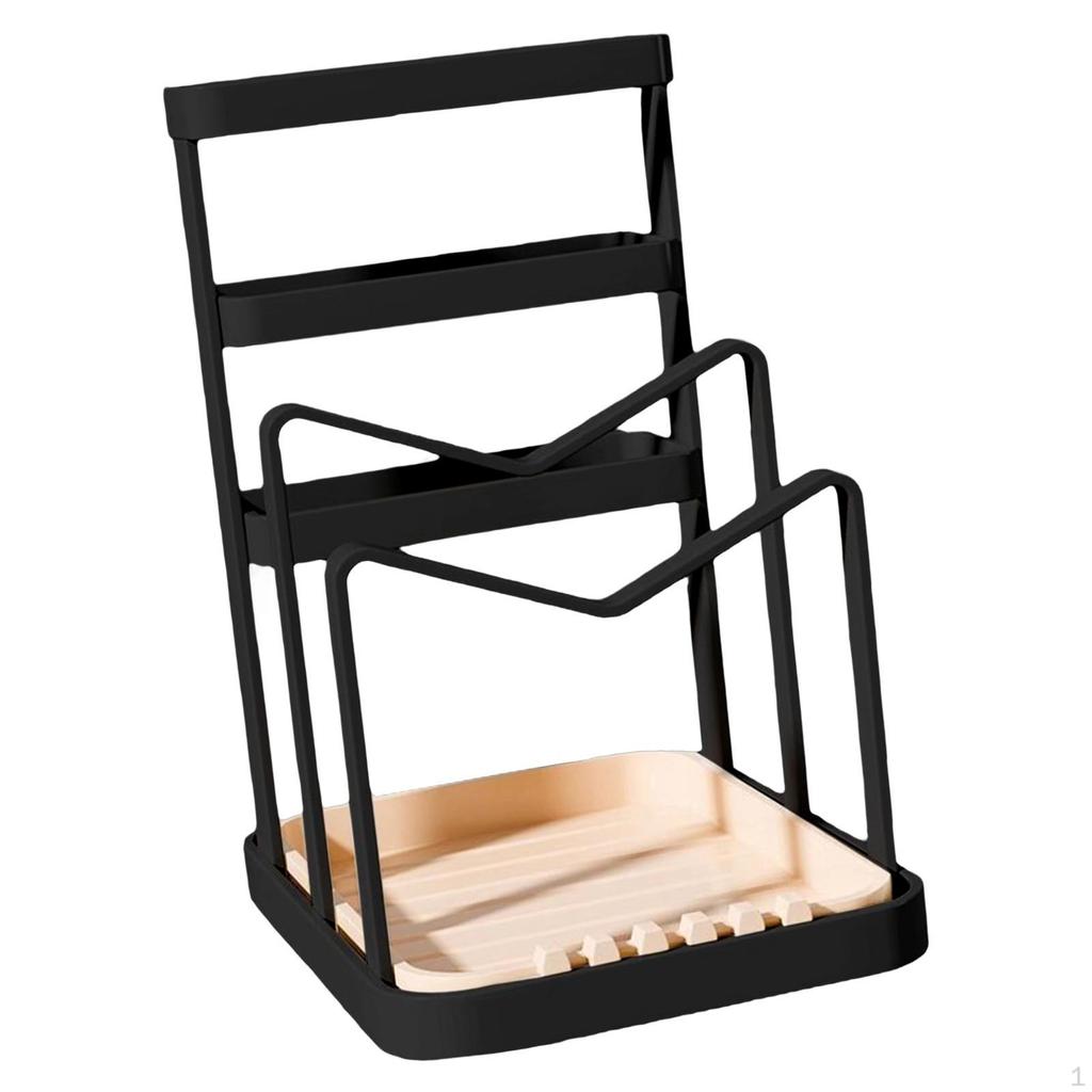 Cutting Board Organizer Kitchen Utensils Holder Rack,Multifunctional Knife Block Pot