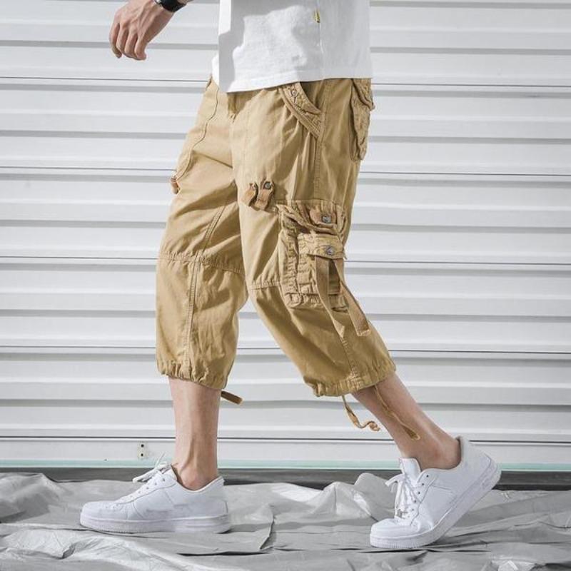 Herrenhose Casaul Sporthose Cargo Outdoor Joggerhose Shorts