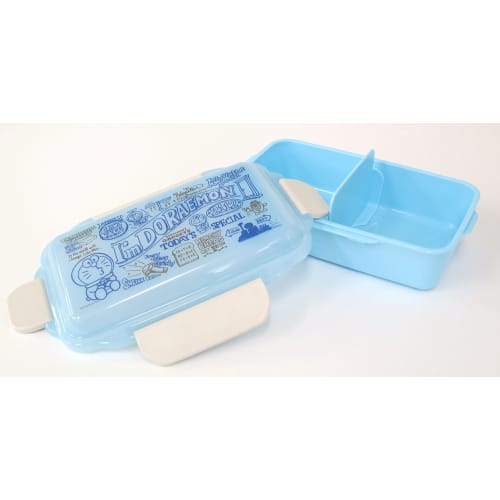 OSK Doraemon "I'm Doraemon" 4-Point Locking Lunch Box (with Dividers) PCD-500