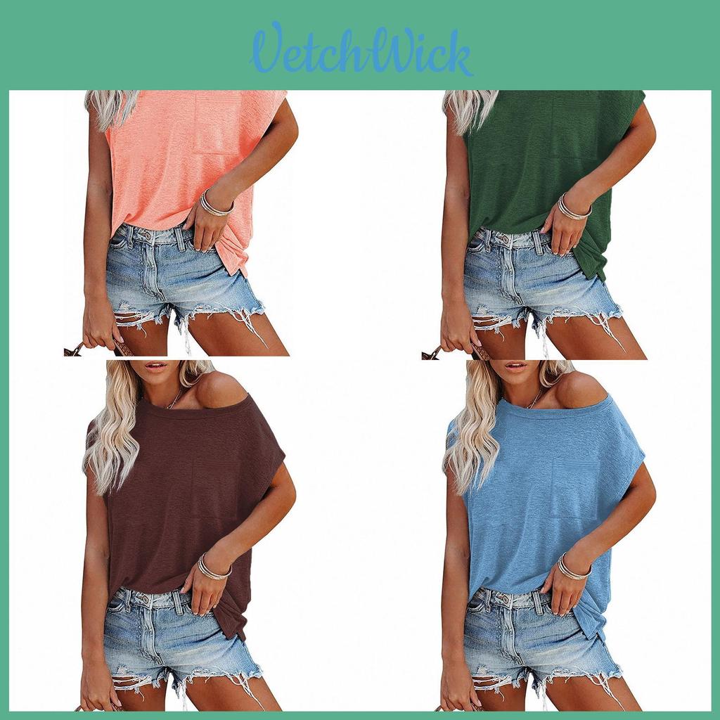 Floral Print T Shirt For Women With Spliced Design And Cotton Blend Fabric For Casual Wear