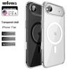 Wlons Magnetische Transparente Hülle für iPhone 17 Pro Max - 4er-Pack Kompatibel mit 17AIR