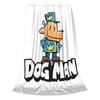 Dogman Cool Manga Comic Fleece Blankets Dog Man Funny Throw Blanket for Bed Sofa Couch 200x150cm Rug Piece Lightweight Thin