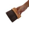 Professional Barber Neck Duster Brush Soft Nylon Hair Wodden Handle Hair Sweeping Cleaning Brush