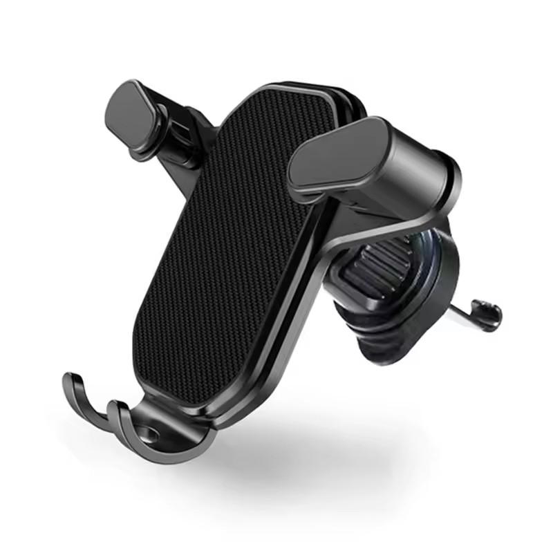

1/2PCS Car Phone Holder Mount Auto Locking Universal Phone Holder with Hook Clip for Car Air Vent for Multiple Phone Models