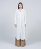 Meuameu [Essential] Maxi Pin Tuck Shirt Dress
