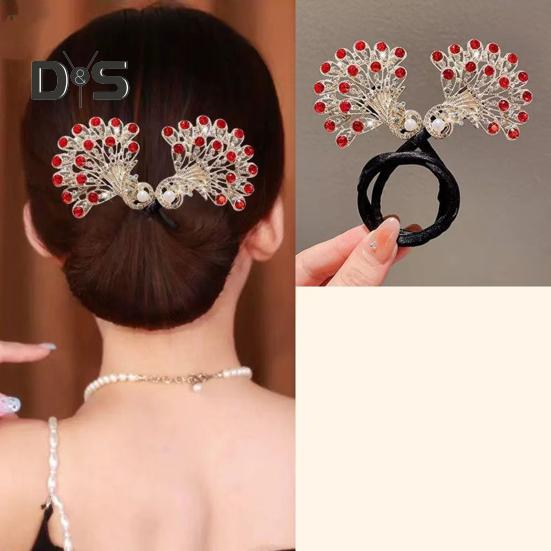 Peacock Shape Hair Clip Maker Dámské Paví účes Twist Multifunkční kulma na vlasy Bun Maker Snadné Rychlé Snap Roll Hair Tool pro dlouhé vlasy