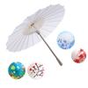 Comfortable Grip Oil Paper Umbrella DIY Chinese Umbrella Blank Paper Umbrella  Wedding Party Favors