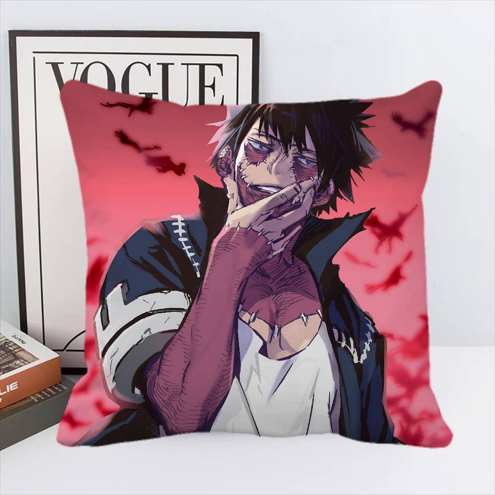 My Hero Academia Dabi Anime Pillow Case Square Pillow Bedroom Sofa Leisure Comfort Cushion Car Living Room Home Decoration