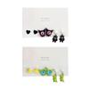 3 Pairs Cute Monsters Stud Earring Funny Halloween Animal Eye Earrings Women Girls Y2K Jewelry Trendy Earrings Handmade