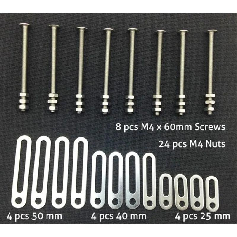

Head light Retrofit Tools Adapter Frame For Koito Q5 Hella Projector Lens Connecting Plates 25/40/50mm Modify Screws