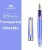 Jinhao 82 Fountain Pen Gold Trim Acrylic Barrel Fine Nib for Writing Calligraphy Signature School Office Supplies Stationery