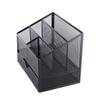 Desk Organiser Metal Mesh Office Table Organiser with Drawer for Books Pens Stapler Folder Clips