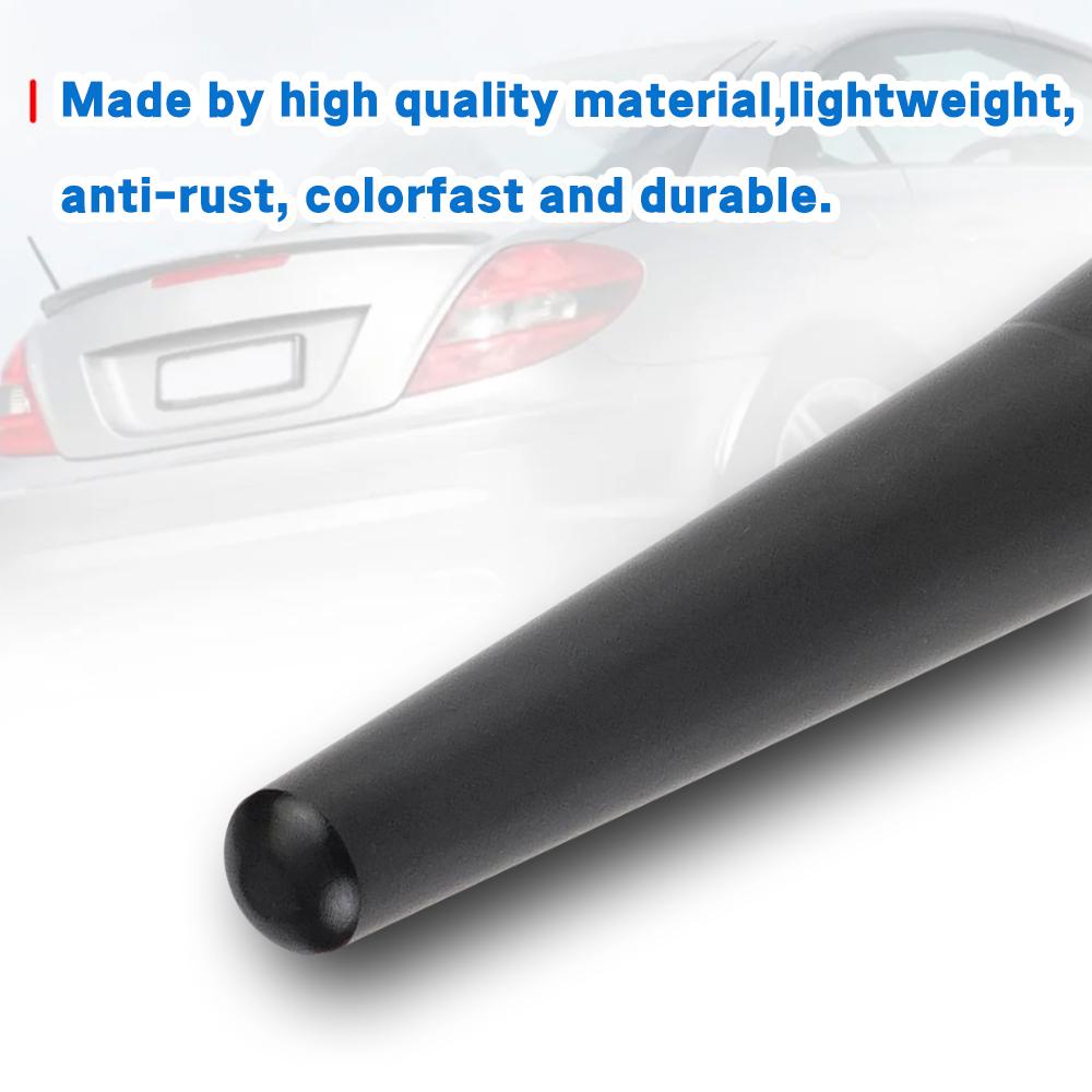 Car Antenna For Mercedes R171 SLK SL 200 230 280 300 320 350 500 Black Short Mast Antenna AS Decoration