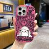 Phone Case: 2D Flat Design Suitable for iPhone 18, 17, 16, 15, 14, 13 Pro Protective Case, Couple Style, Bow Veil, Christmas and Halloween Gifts