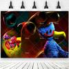 Hot Game-P&Poppy-Playtimes Backdrop Kids Birthday Decorations Party Supplies Baby Shower Banner Horror Festival Decor Props Gift